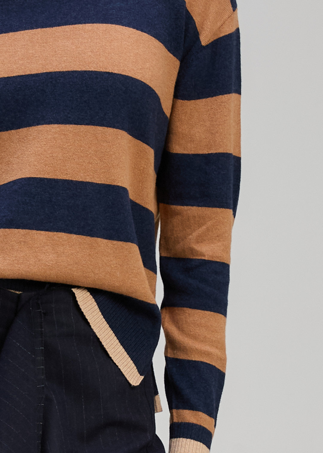 Z&P Stripe Clash Jumper - DS Denim colour