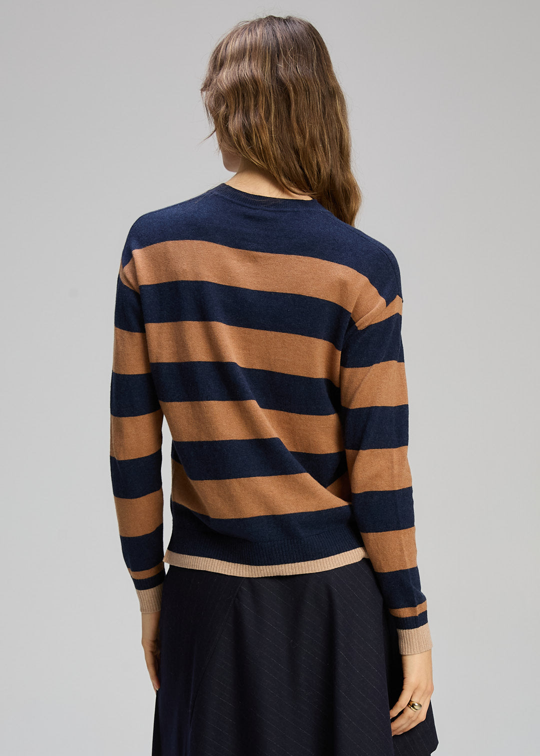 Z&P Stripe Clash Jumper - DS Denim colour