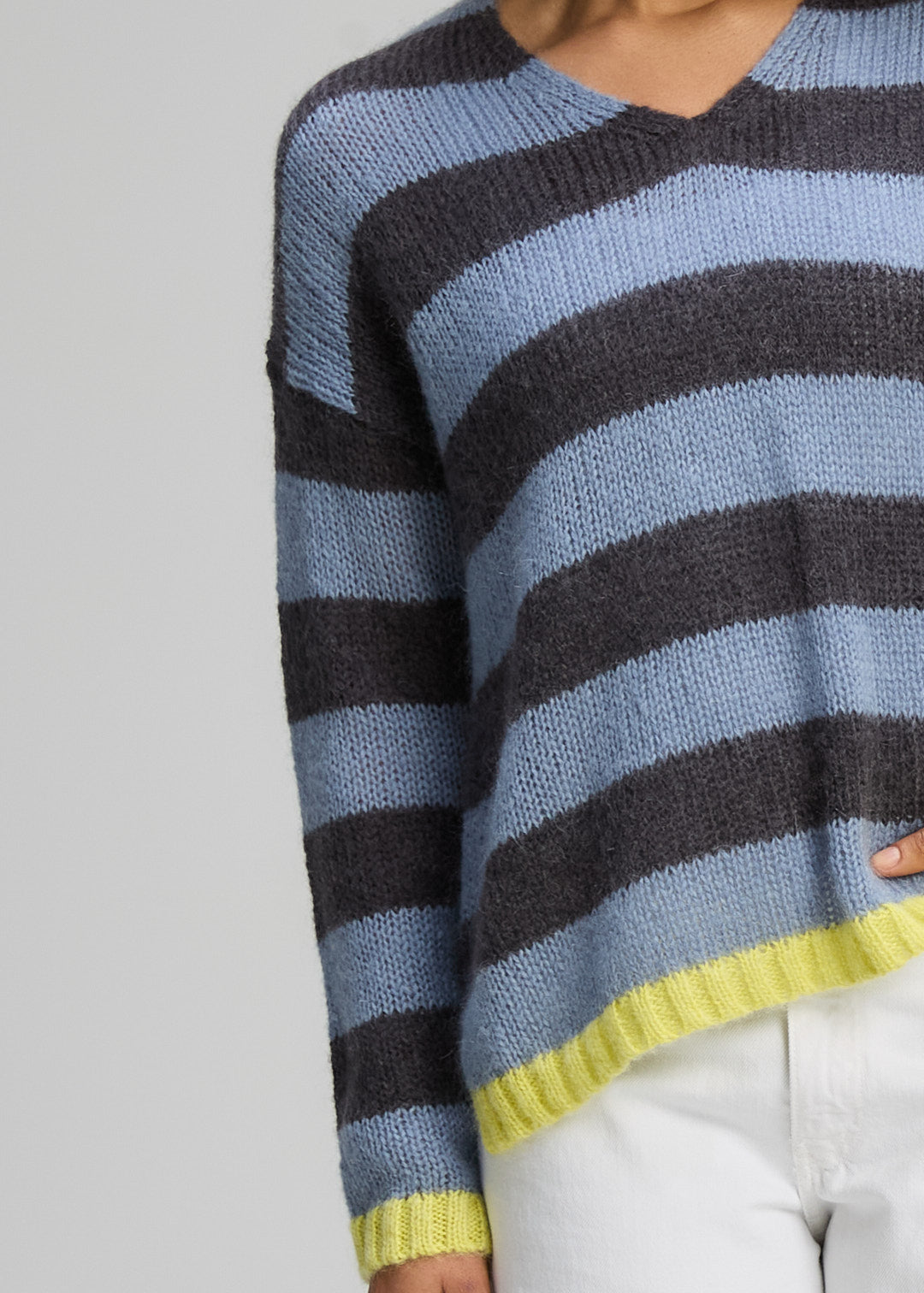Z&P Cozy Kid Stripe V - Mist