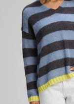 Z&P Cozy Kid Stripe V - Mist
