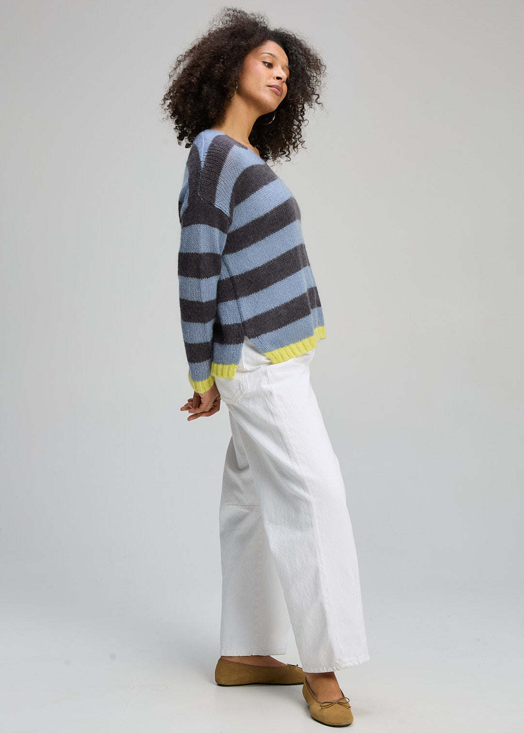 Z&P Cozy Kid Stripe V - Mist