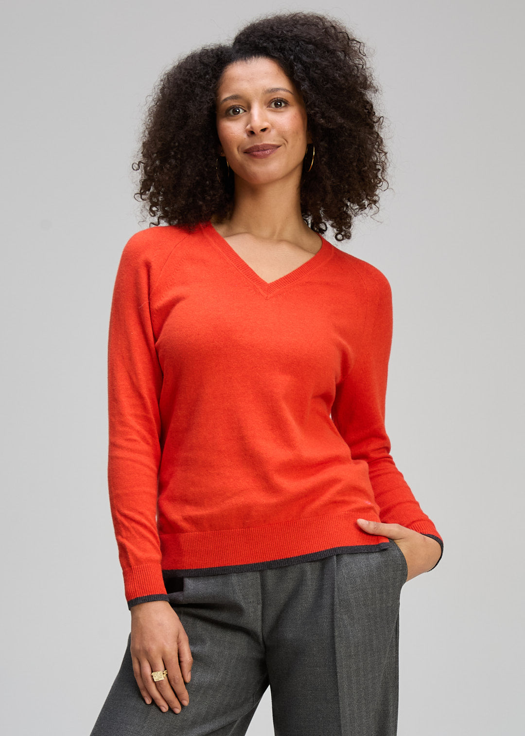 Z&P Stripe V Essential - Paprika