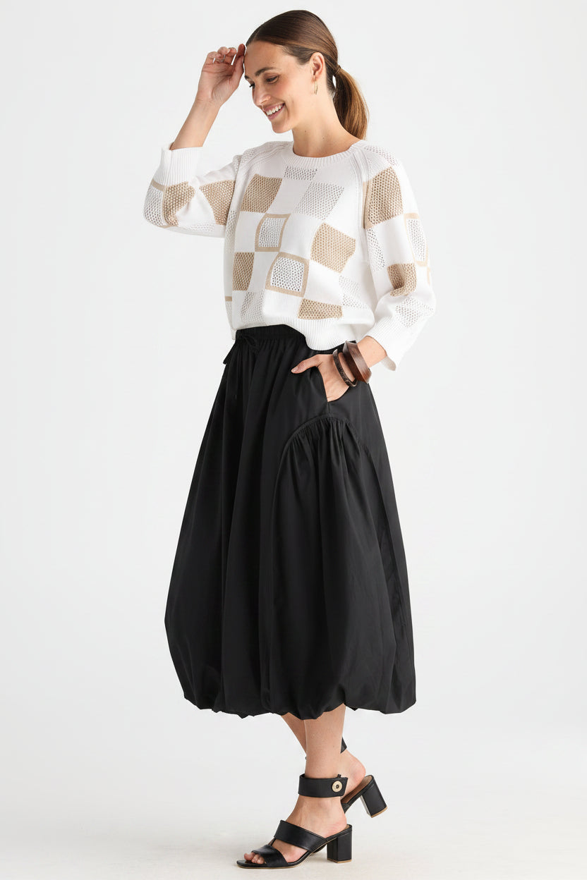 Patch Pointelle Top from Zacket & Plover