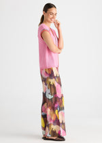 Crochet Trim Tank from Zacket & Plover - Begonia Park colour