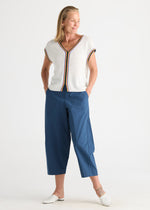 Crochet Trim Tank from Zacket & Plover - White colour