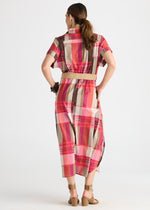 Checked Cotton Dress from Zacket & Plover