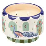 Paddywax A Dopo 680g Peacock Ceramic Candle - Misted Lime