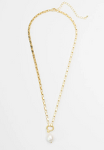 Amber Silver Necklace