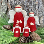 Pashom Christmas Angel Family - Red