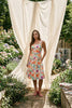 Sleeveless Floral Midi Dress