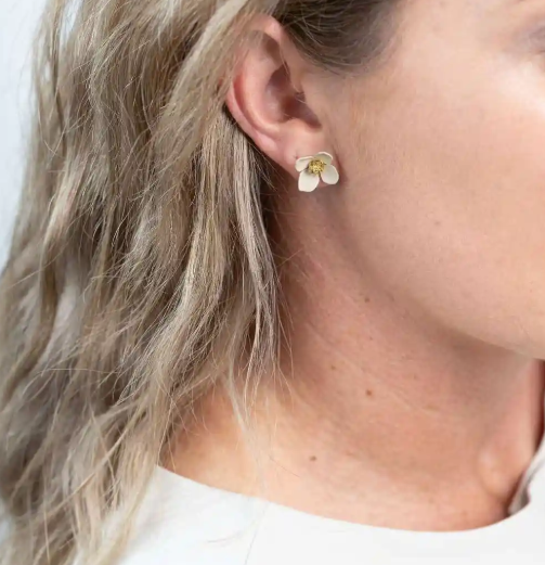 Fauna Sand Flower Earrings