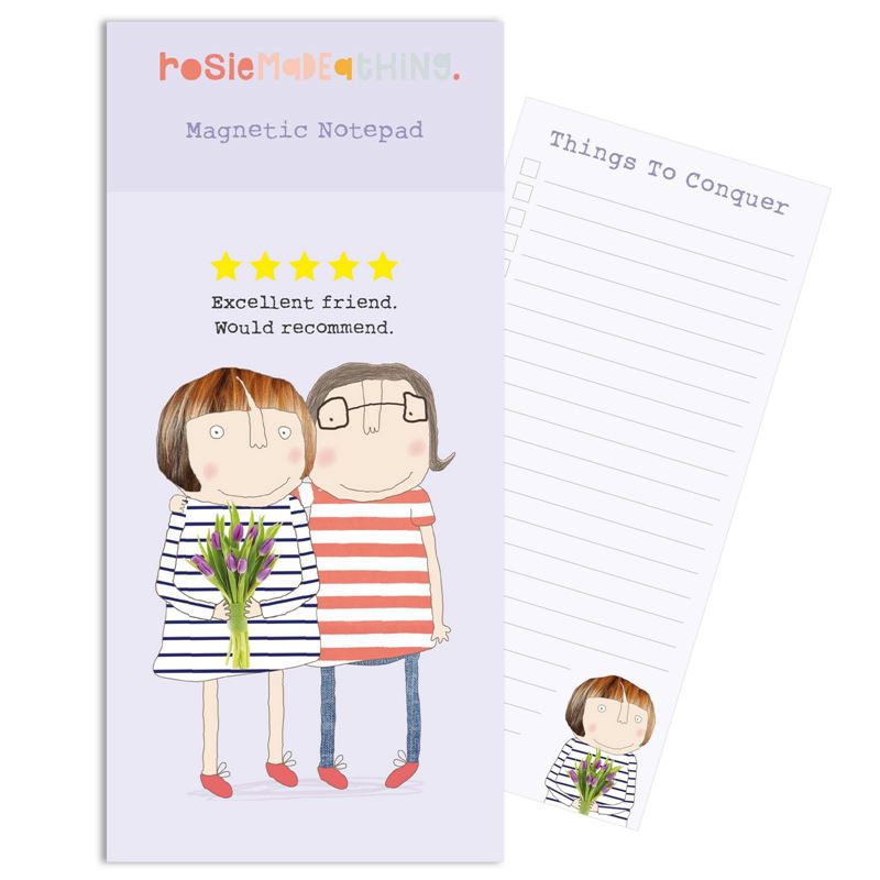 Rosie Made a Thing - Five Star friend - Magnetic List Pad