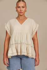 Fleur V-Neck Top