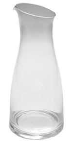 Glass Watering Vase 7x27cmH