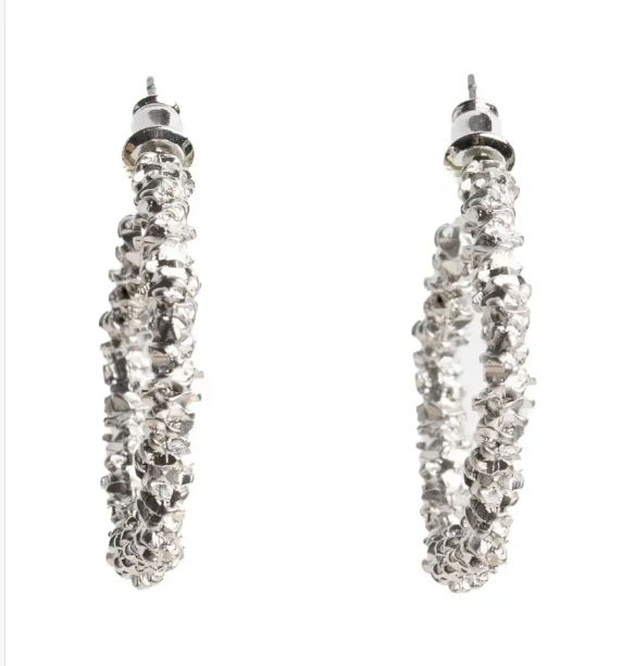 Jaz Silver Earrings