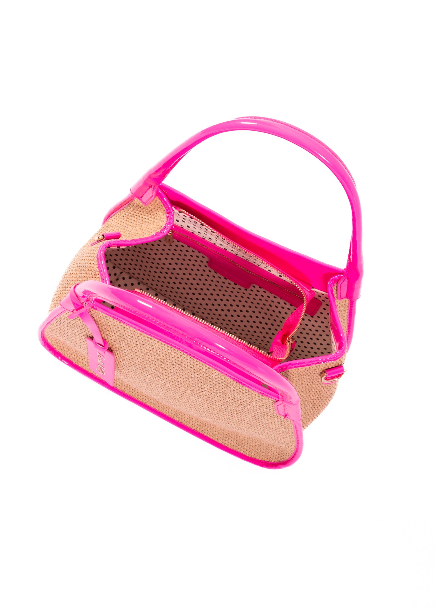 Liv & Milly Joanna Bag- Patent Pink