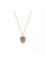 Monstera Necklace