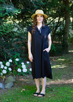 Collar and Placket Dress from White on Black NZ