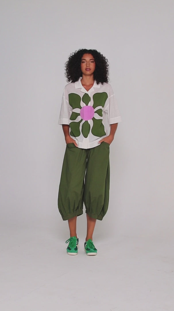 Guru Pant in Chive green - available to pre-order