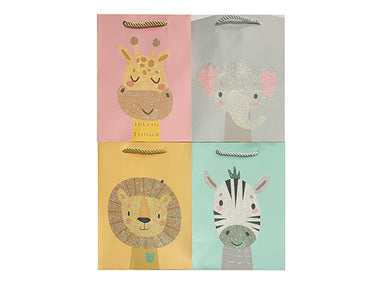 Paper Gift Bag Animals 23cmH