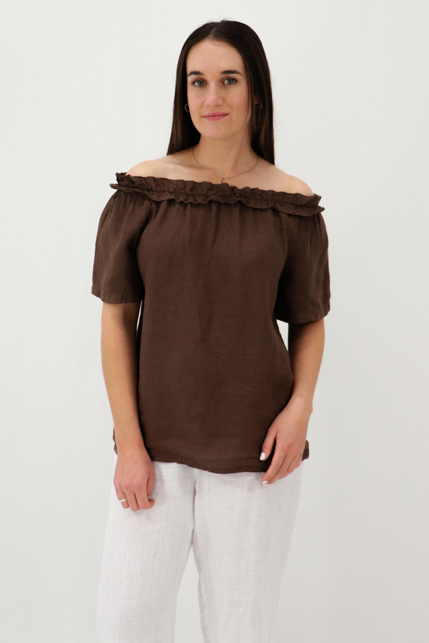 Aida Rose Italia Sweet Ruffle Blouse