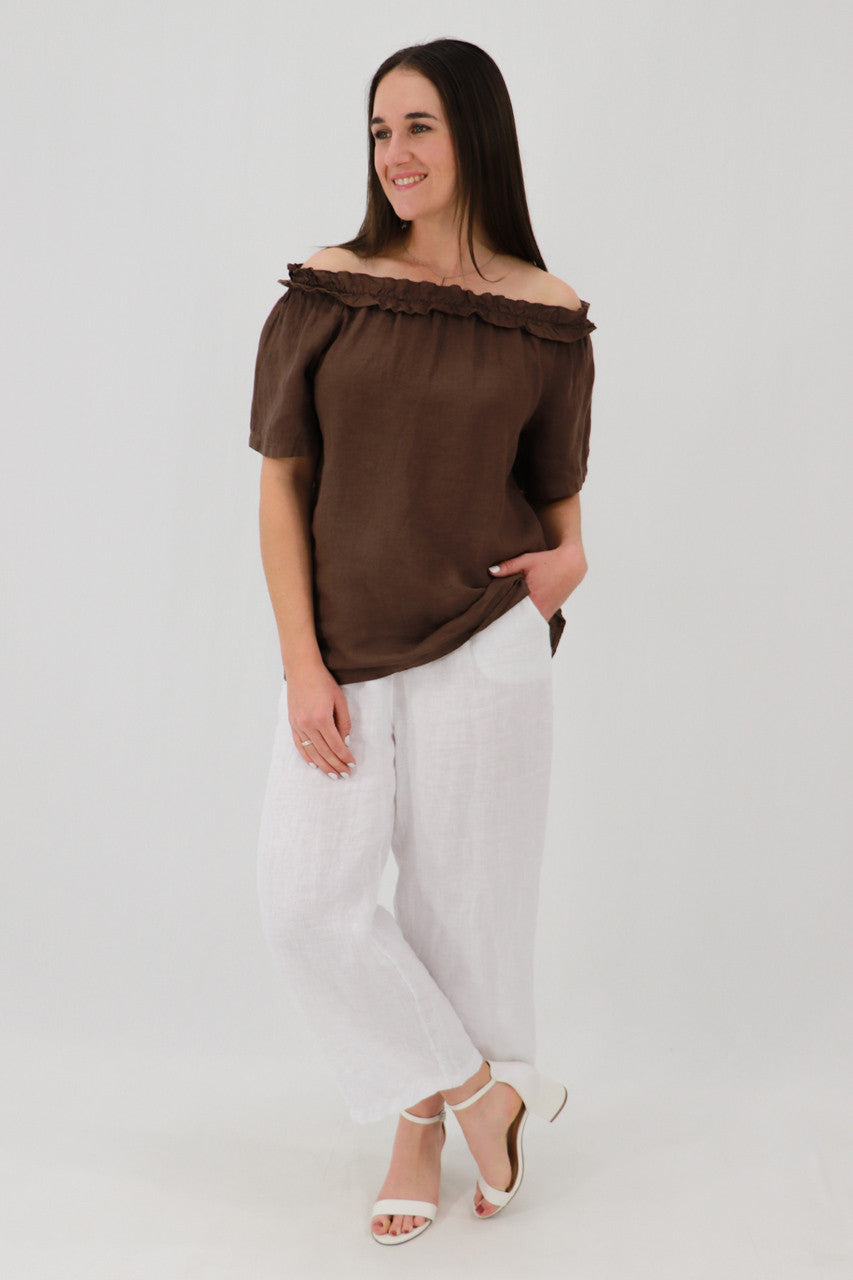 Aida Rose Italia Sweet Ruffle Blouse