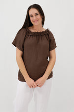Aida Rose Italia Sweet Ruffle Blouse