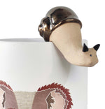 Snail Pot Hanger Gold 8cm