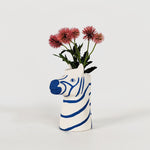 Santorini Zebra Vase